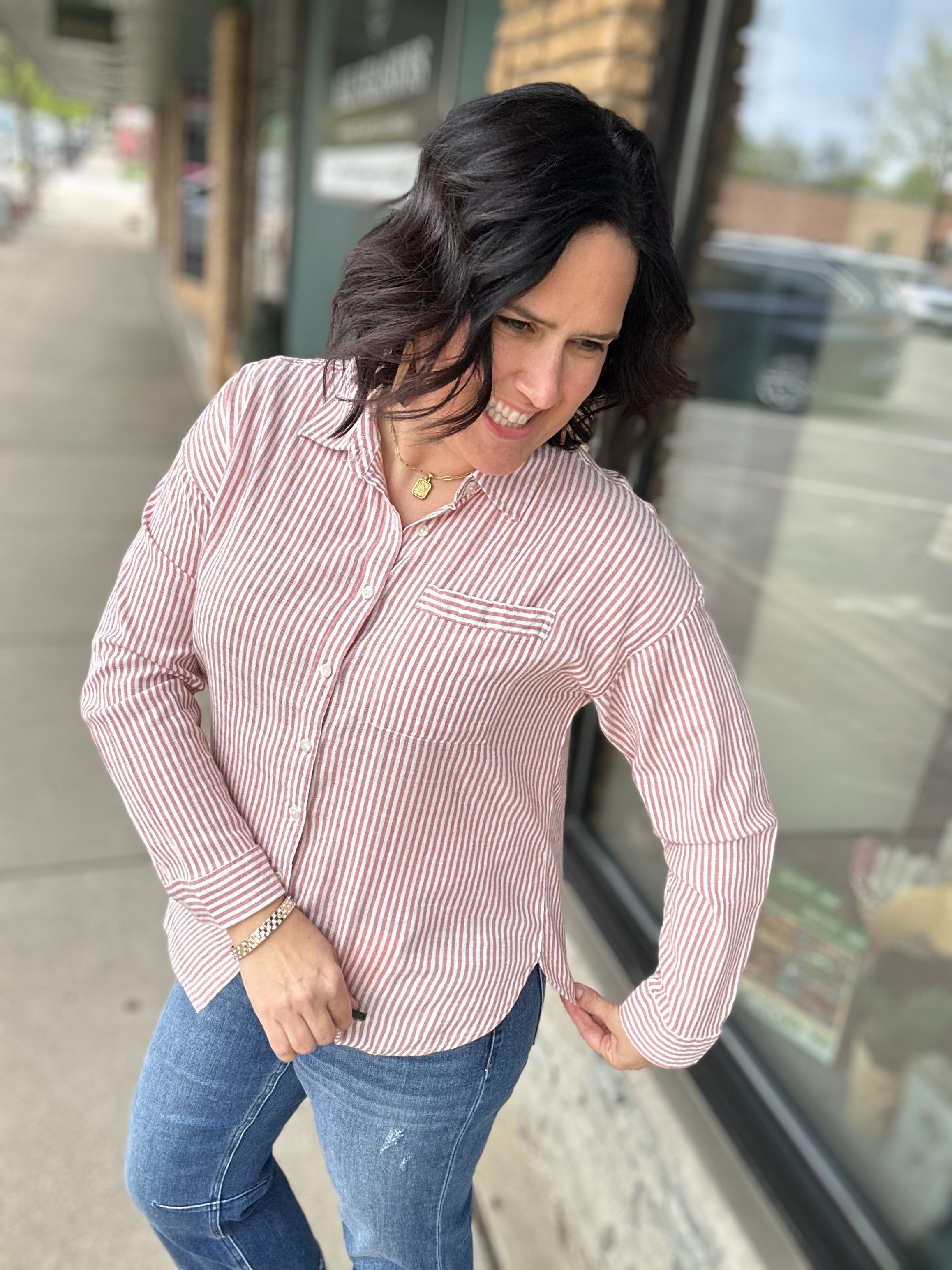 Rose Ivory Edison Shirt Tops - Button Ups THREAD & SUPPLY