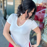 White Ananya Tee Top - Tee THREAD & SUPPLY