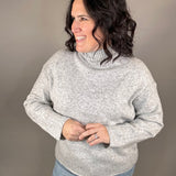 Grey Cloud Licarayen Mock Pullover Top - Sweater RD International