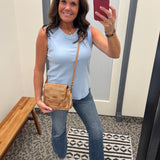 Blue Venice Raw Hem Ankle Flare Jeans Bottoms - Pants MICA DENIM