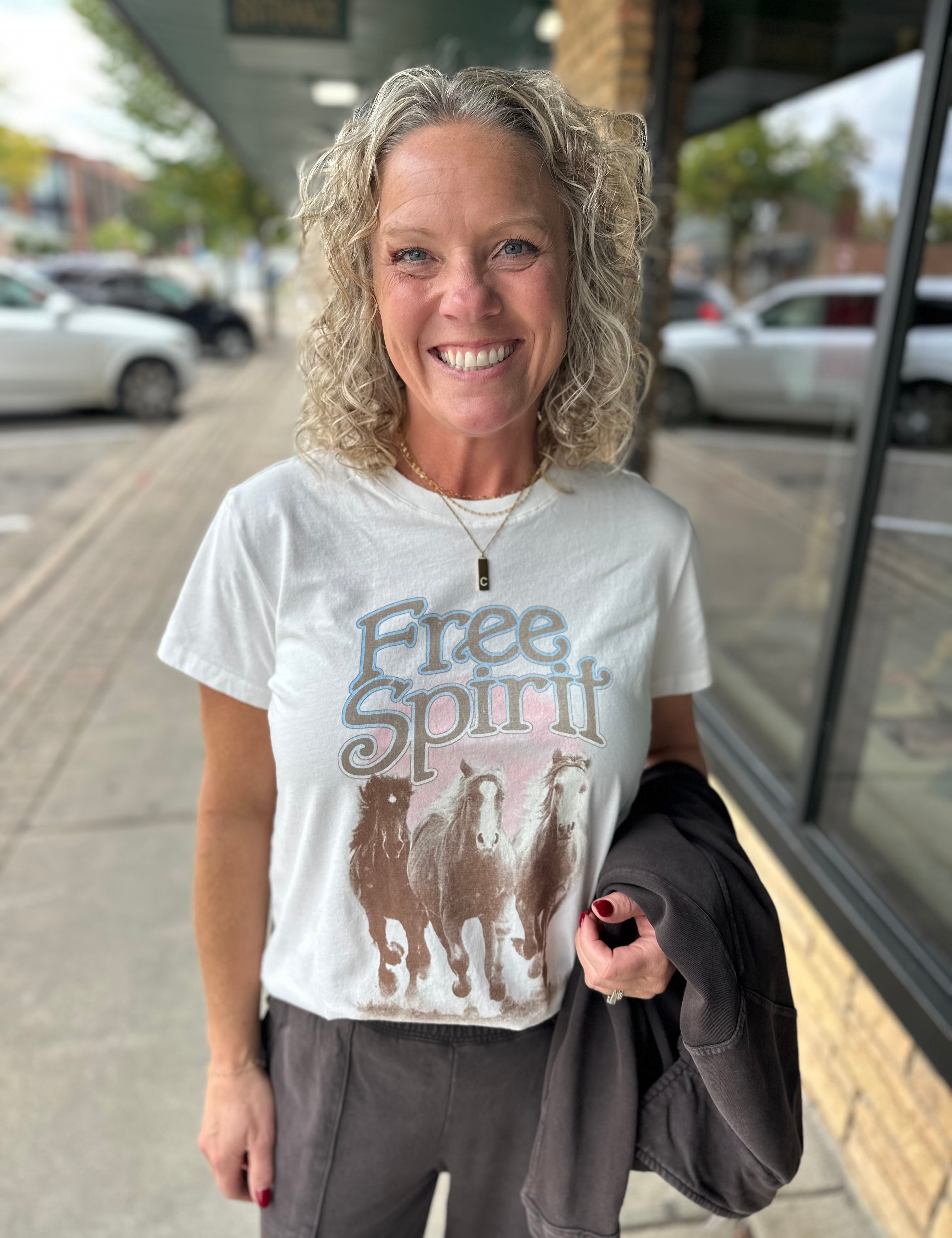 Free Spirit Tee Top - Tee FLAG AND ANTHEM