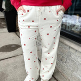 Strawberry Print Sweatpants