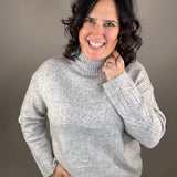 Grey Cloud Licarayen Mock Pullover Top - Sweater RD International