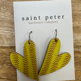 Softball Heart Earrings Jewelry - Earrings St. Peter Hardware