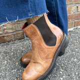 Bed|Stü Nandi III Chelsea Boot in Tan Rustic