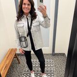 Grey Wash Etta Shirt