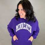 Minnesota Purple Hoodie Tops- Sweatshirt WINDMILL GYPSY
