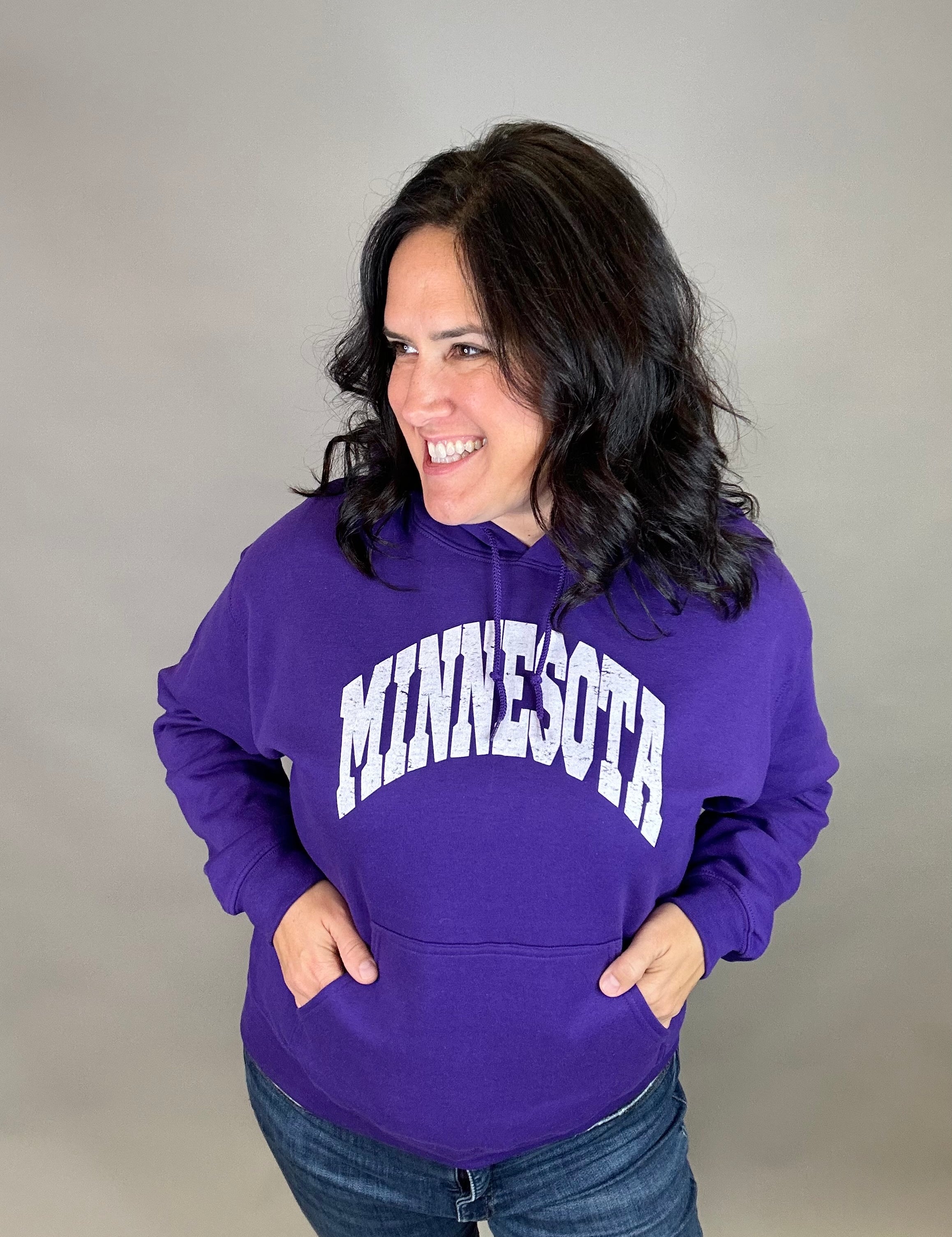 Minnesota Purple Hoodie Tops- Sweatshirt WINDMILL GYPSY