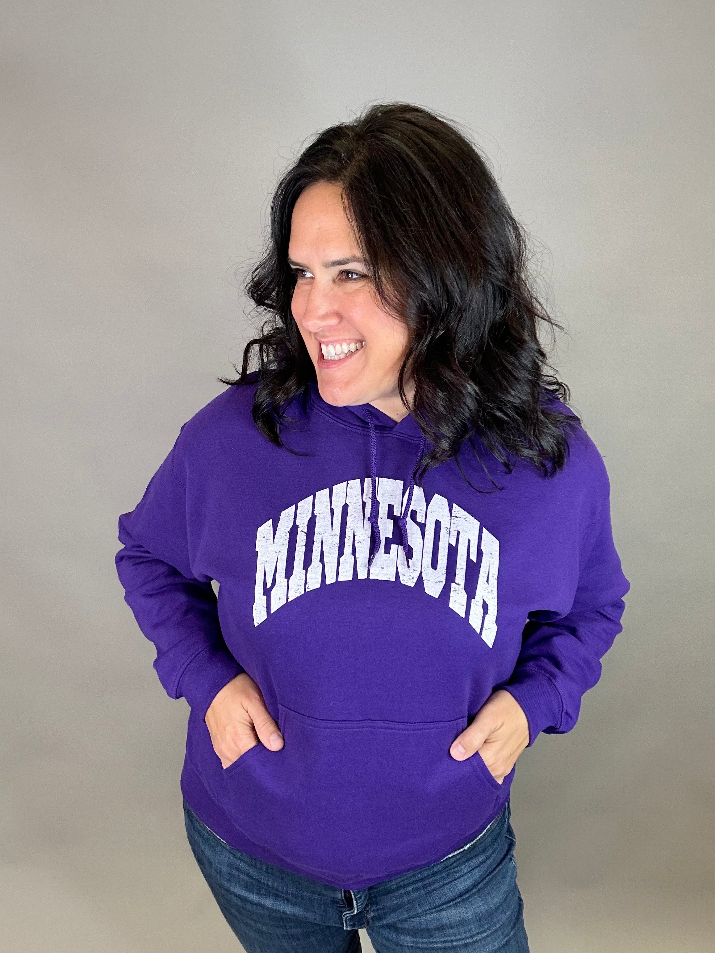 Minnesota Purple Hoodie Tops- Sweatshirt WINDMILL GYPSY