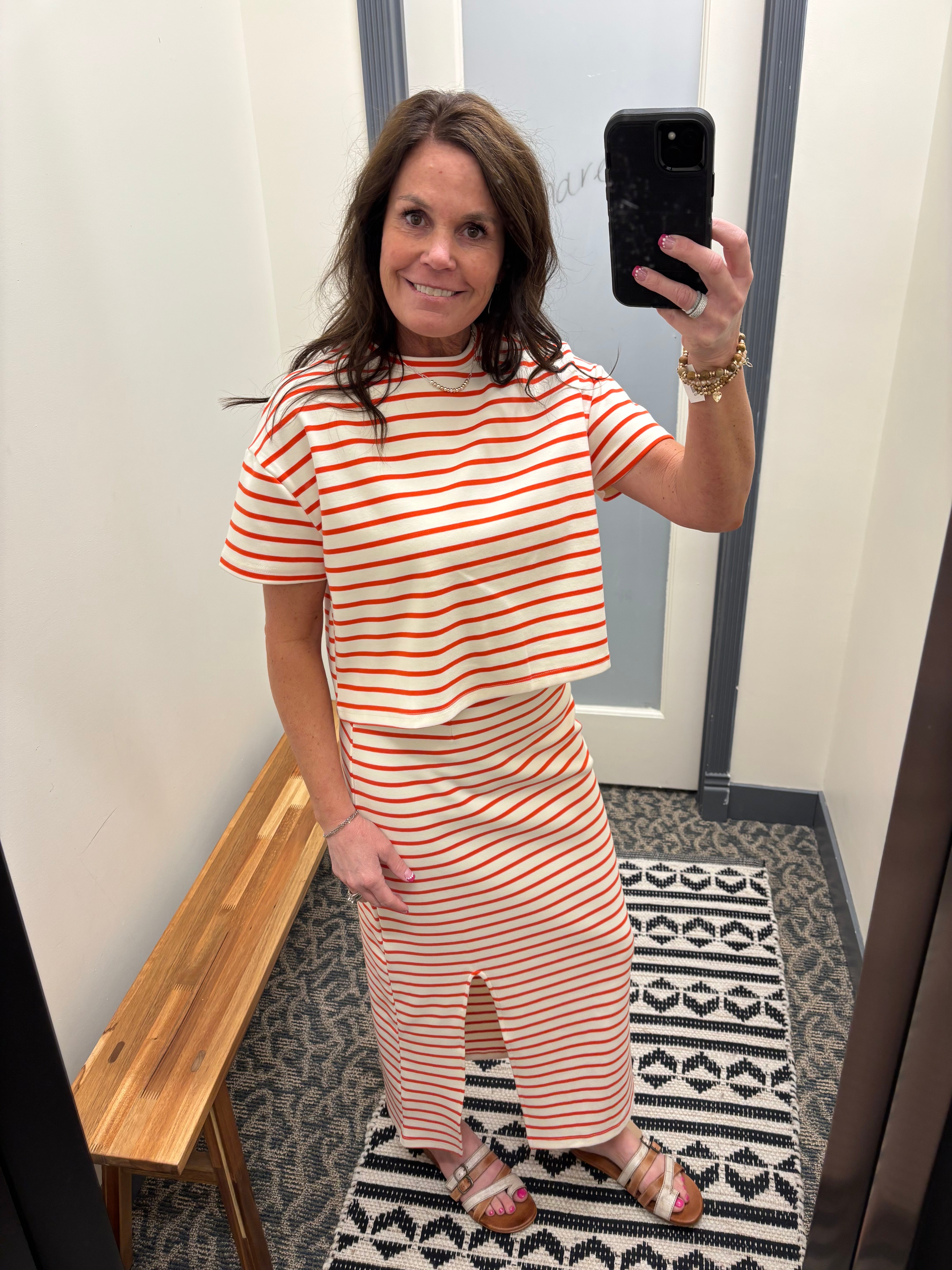 Papaya Knit Skirt Set Dresses WISHLIST