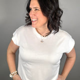 Ivory Cream Indra Top