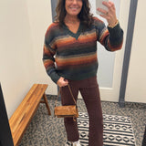Autumn Ombre Rena Sweater Top - Sweater THREAD & SUPPLY