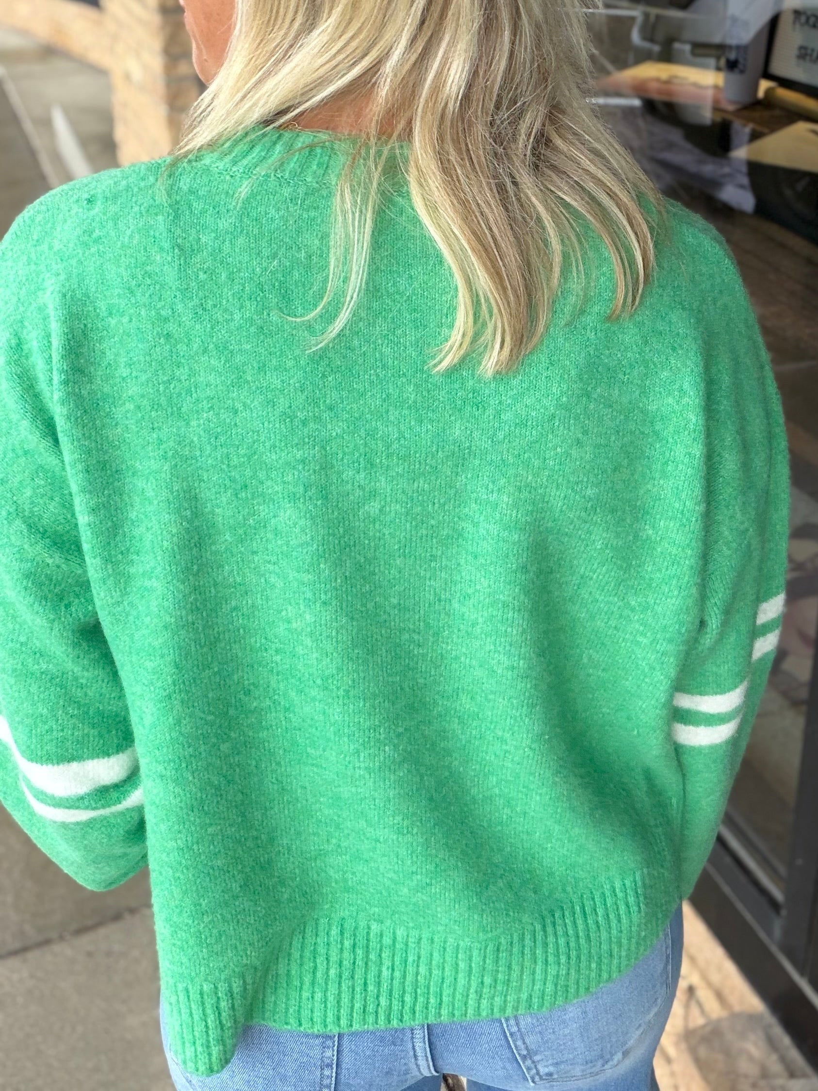 Green Golf Cart Sweater WISHLIST