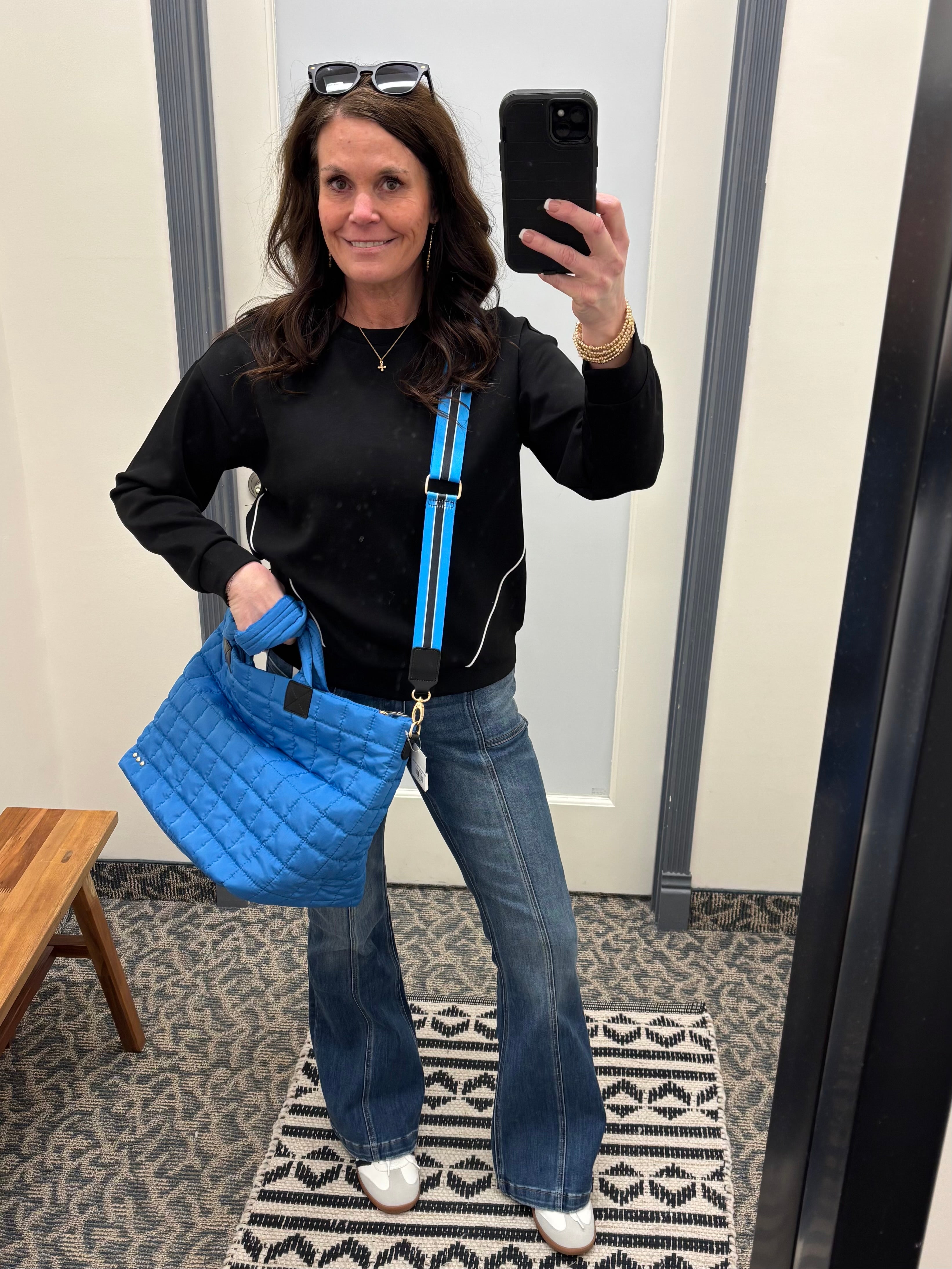 Black Britney Top Top- Sweatshirt THREAD & SUPPLY