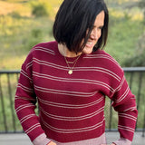 Wine Ely Sweater