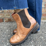 Bed|Stü Nandi III Chelsea Boot in Tan Rustic
