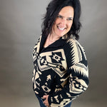Black Aztec Canyon Jacket Outerwear- Jackets THREAD & SUPPLY