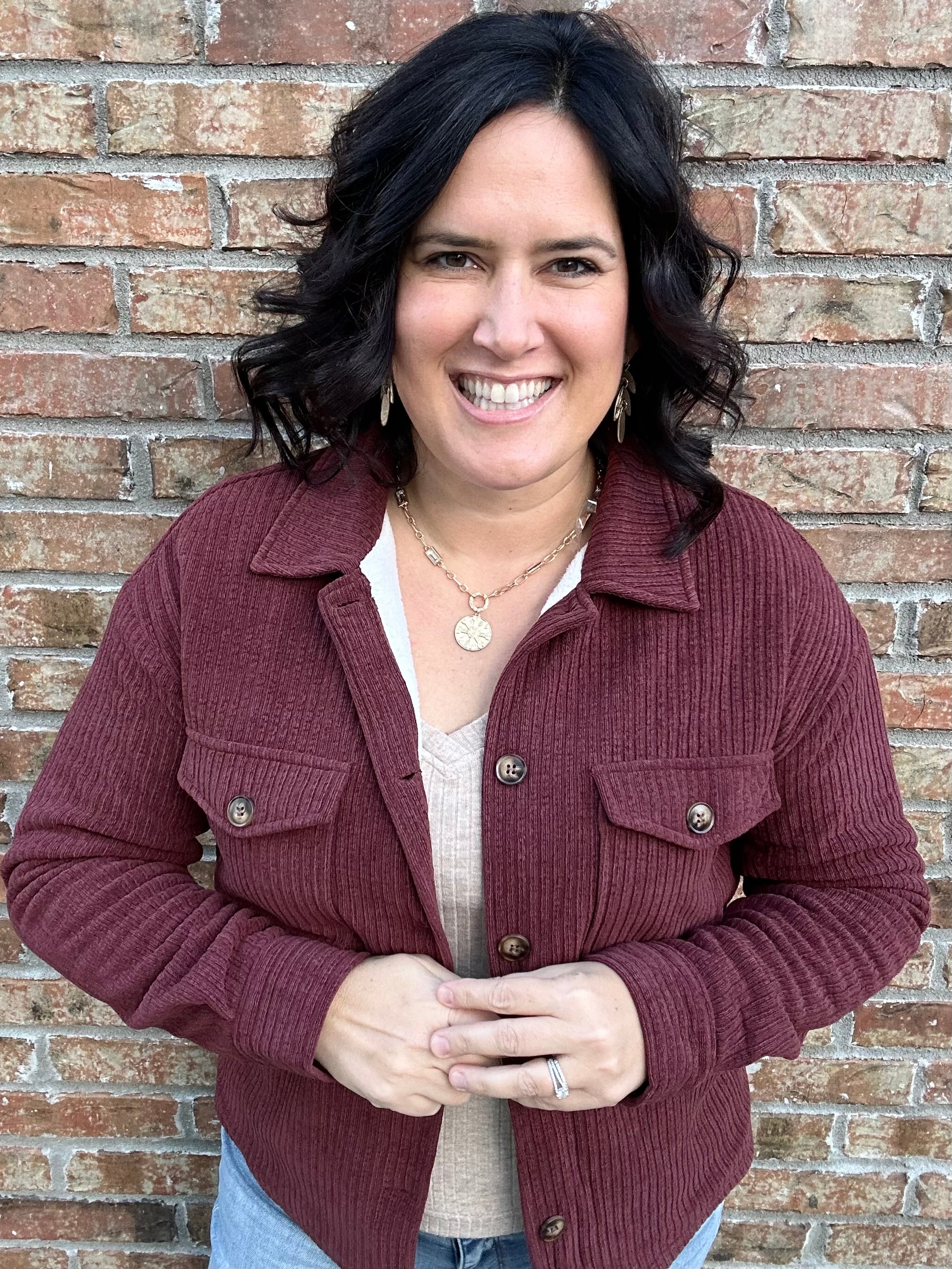 Rust Lined Shirt Jacket Outerwear- Jackets STACCATO