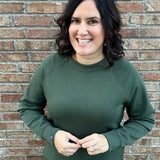 Spruce Green Comfort Zone Crew