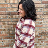 Red Anniston Reversible Jacket