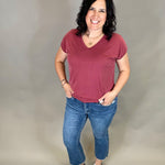Medium Blue Bootcut Cropped Jeans Bottom- Pants MICA DENIM