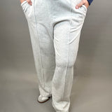 Heather Grey Plush Sweatpants Bottoms - Pants FLAG AND ANTHEM