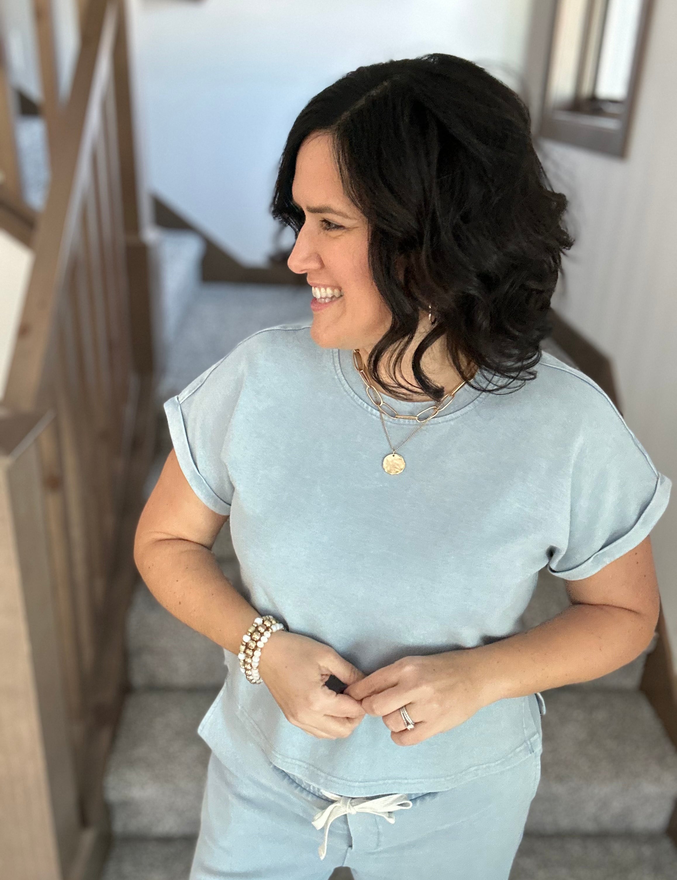 Light Wash Nova Top Top - Tee THREAD & SUPPLY