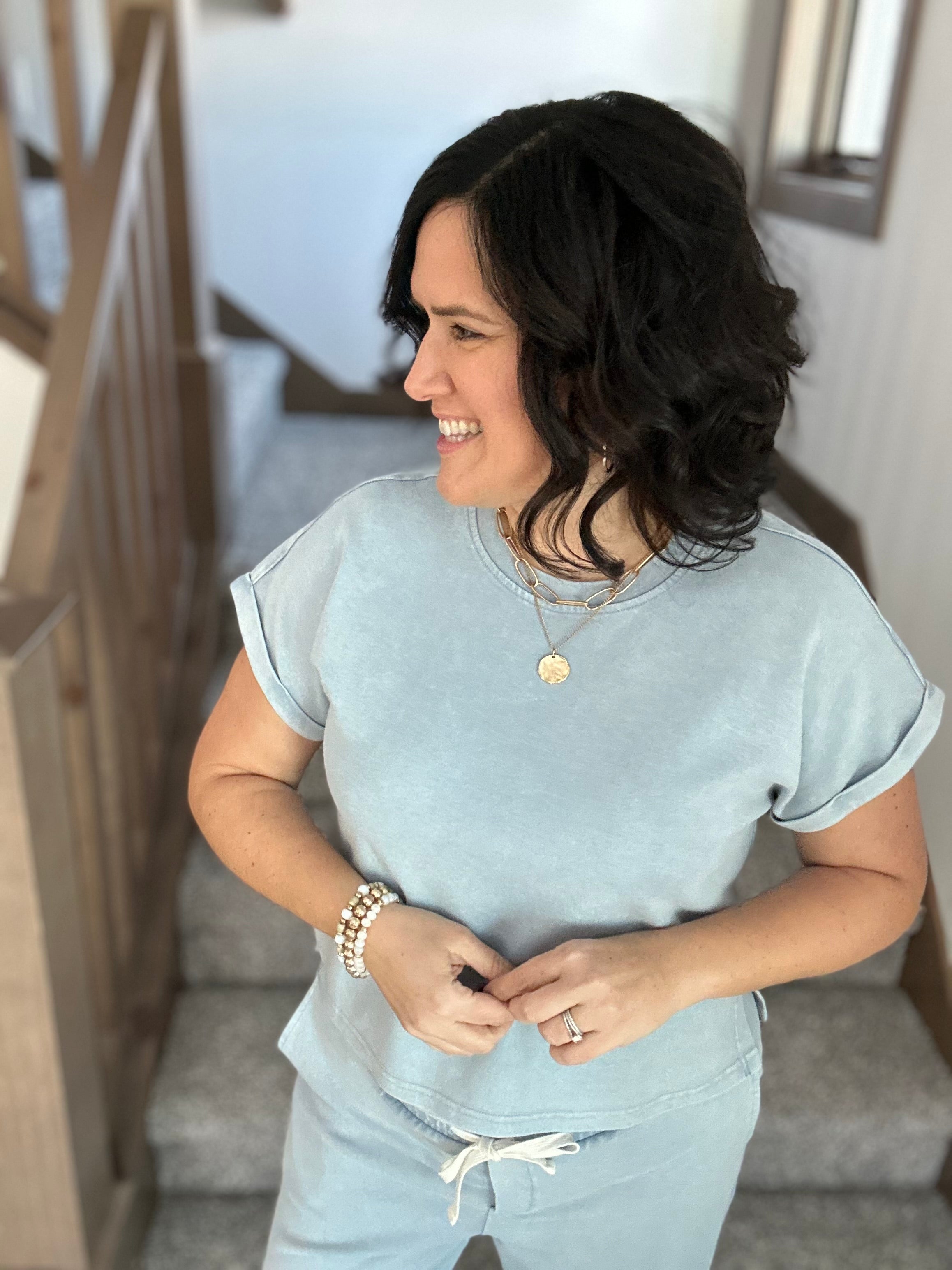 Light Wash Nova Top Top - Tee THREAD & SUPPLY