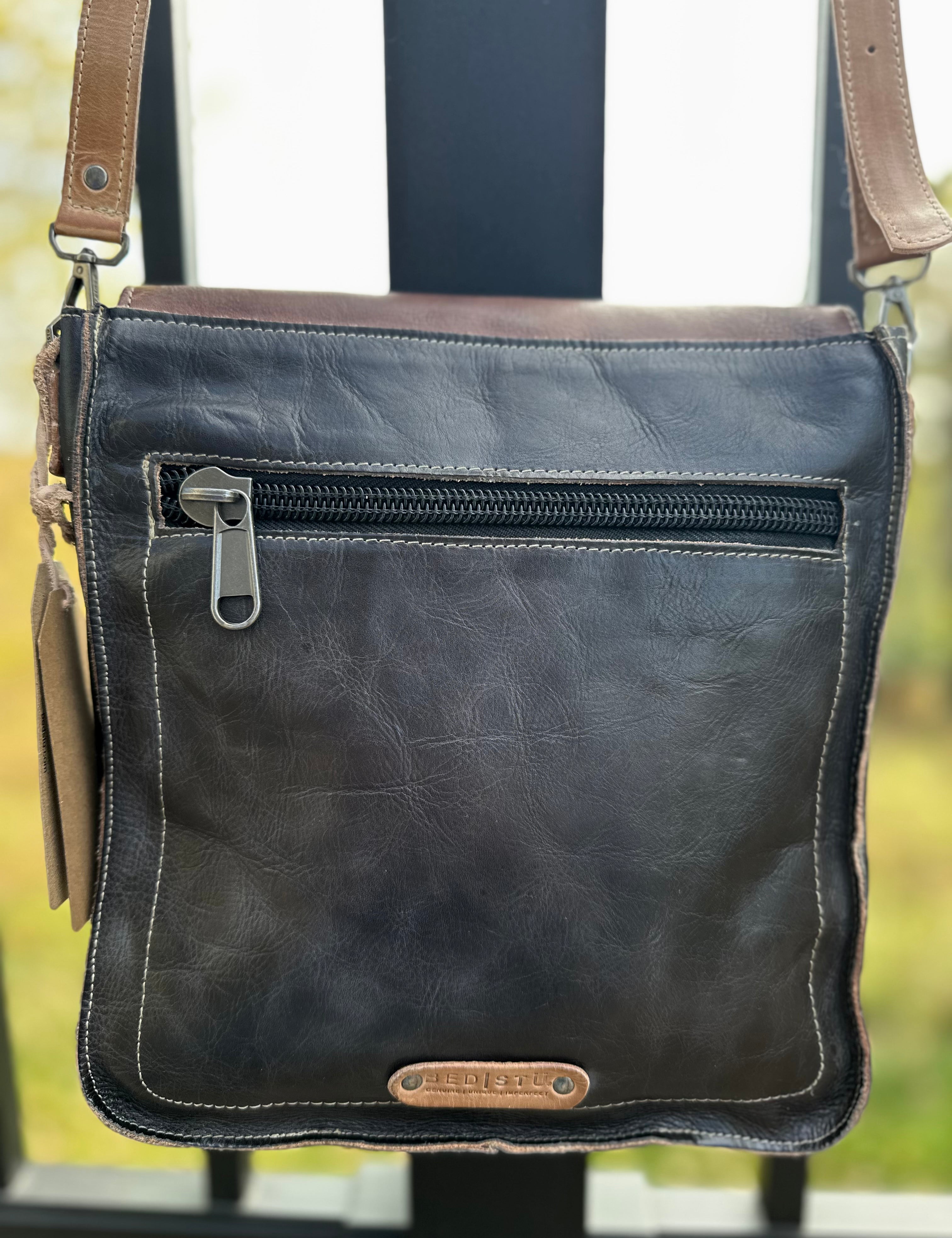 Bed|Stü Venice Beach Bag in Java Rustic Bags- Purses BED STU