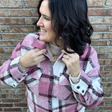 Sharon Plaid Shacket