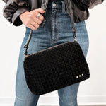 Black Harper Shoulder Bag Bags- Purses PRETTY SIMPLE WHOLESALE