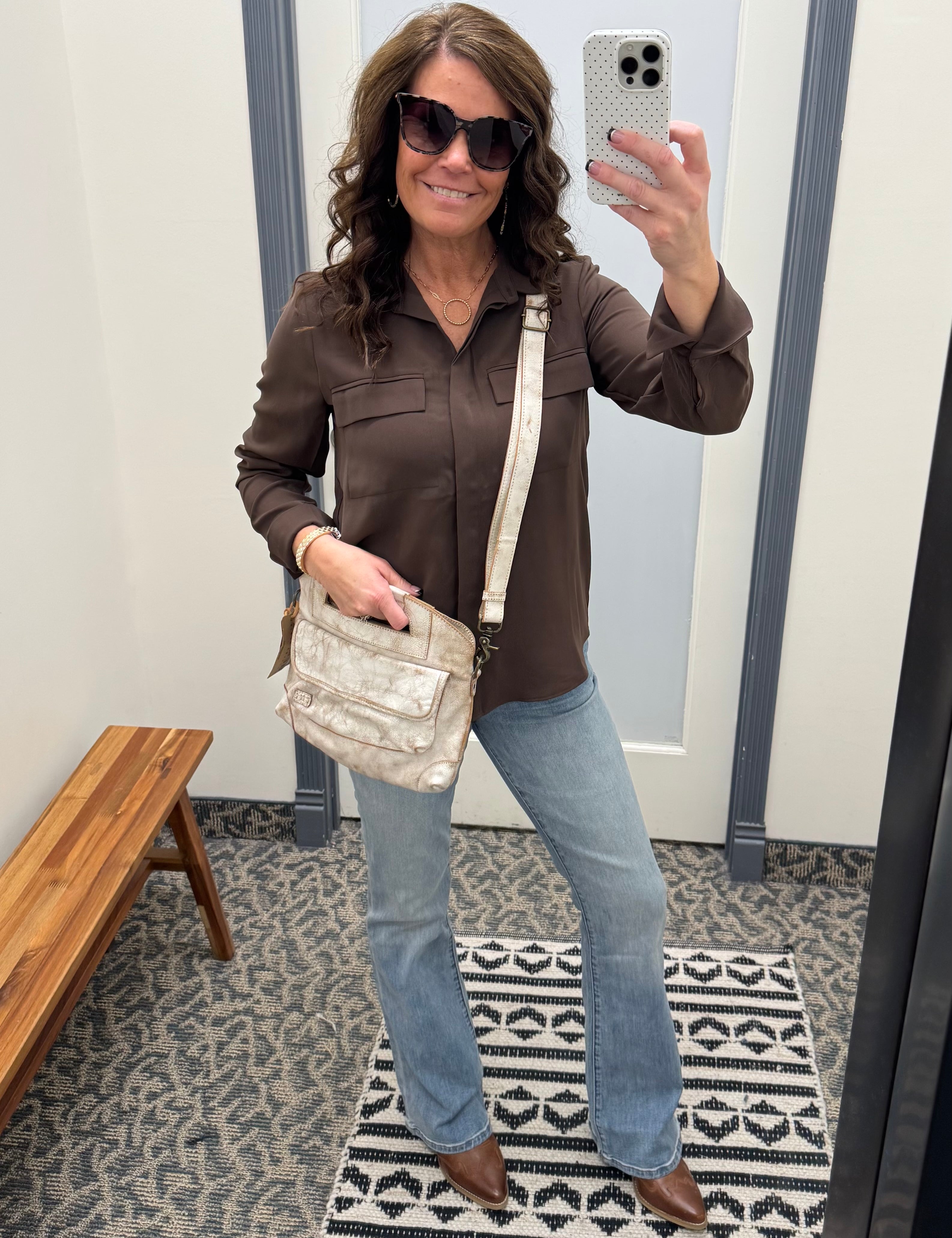 Fudge Janessa Shirt Tops - Button Ups THREAD & SUPPLY