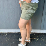 Burnt Olive Francine Skirt Bottom- Skirt THREAD & SUPPLY