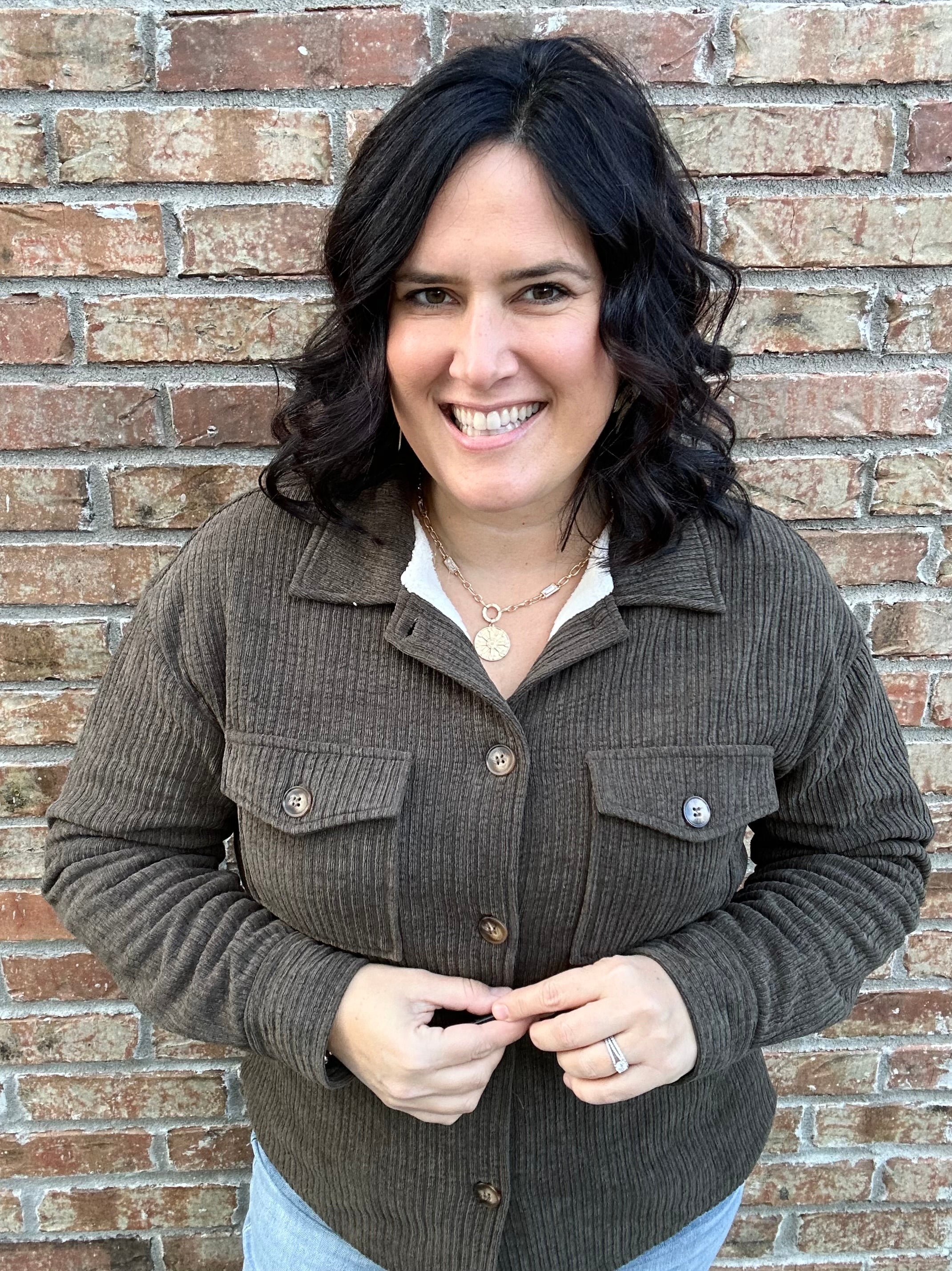 Olive Lined Shirt Jacket Outerwear- Jackets STACCATO