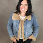 Medium Wash Henrietta Jacket Outerwear- Jackets THREAD & SUPPLY