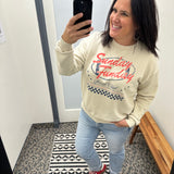 Light Straight Crop Cuffed Jeans Bottom- Pants RISEN