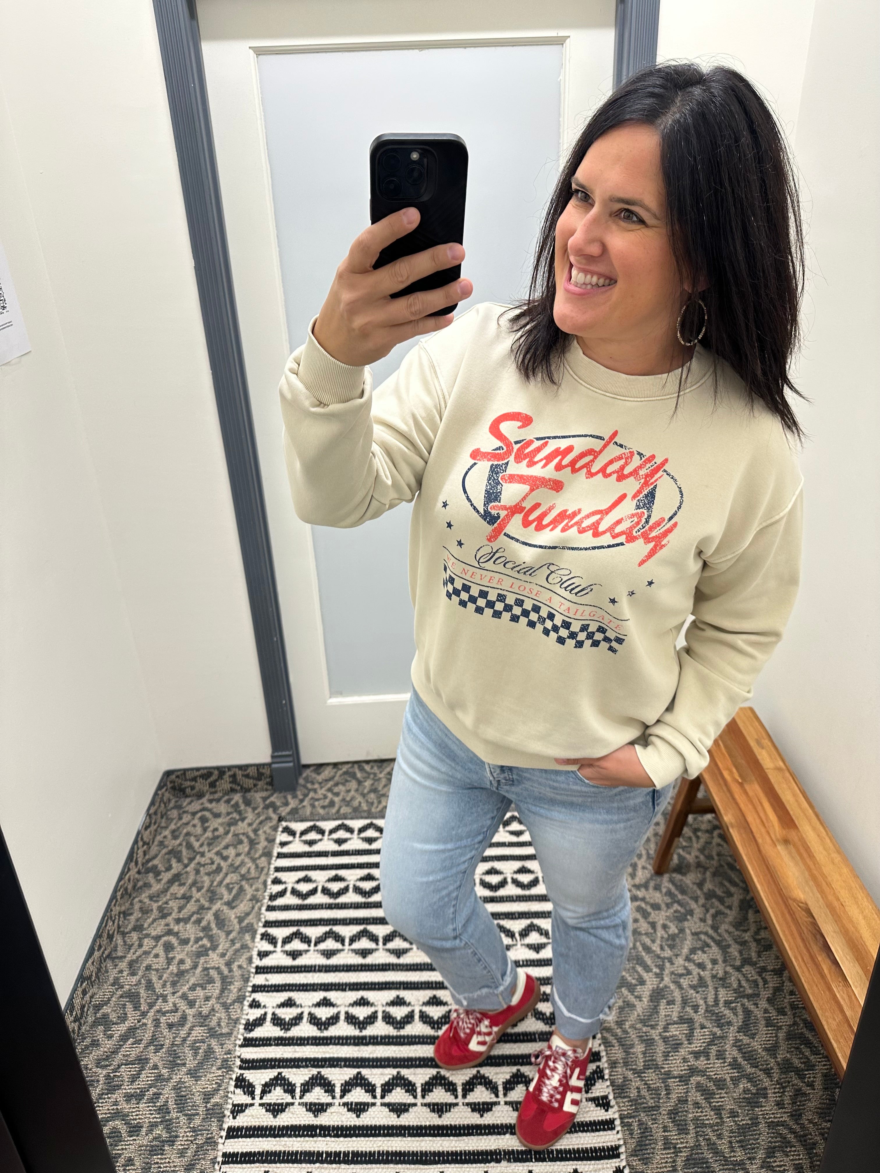Light Straight Crop Cuffed Jeans Bottom- Pants RISEN