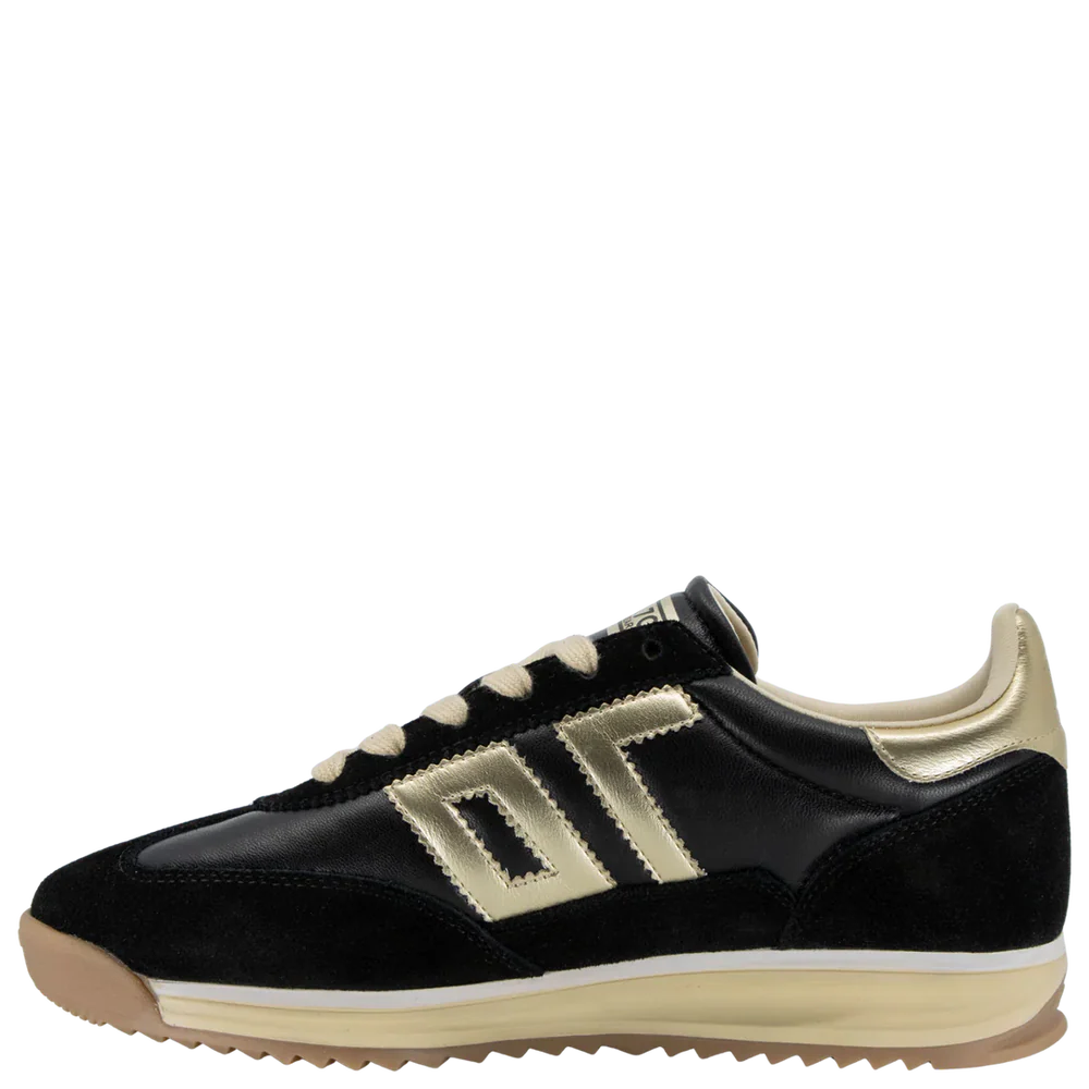 Jogger- Black Gold Sneaker Shoes - Sneaker Back 70