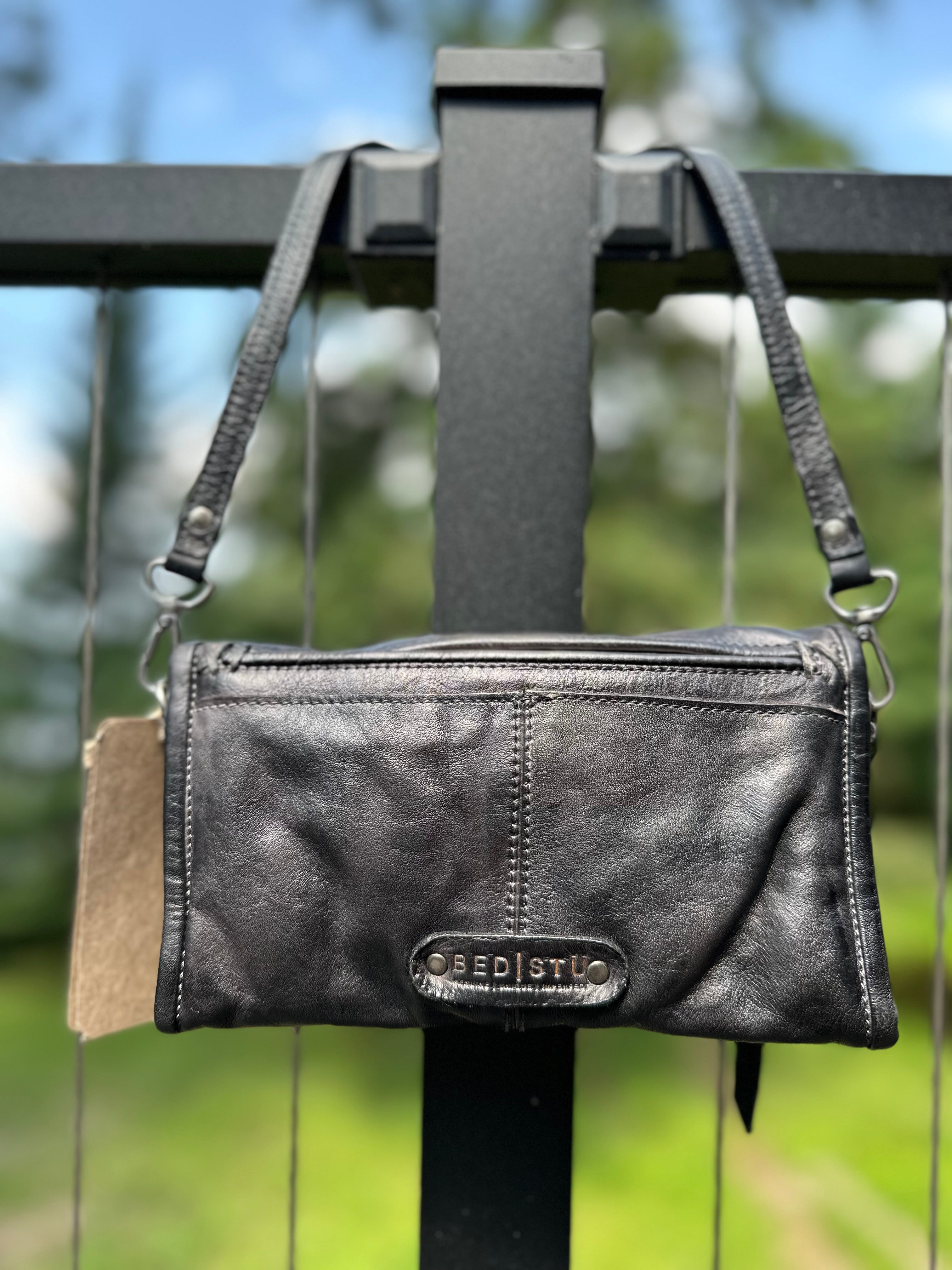 Bed|Stü Black Amina Crossbody Bag Bags- Purses BED STU