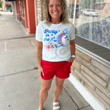 Party In The USA Graphic Tee Tops- Tees HRTandLUV