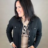 Black Mildred Top