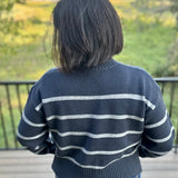 Casey Navy Stripe Sweater
