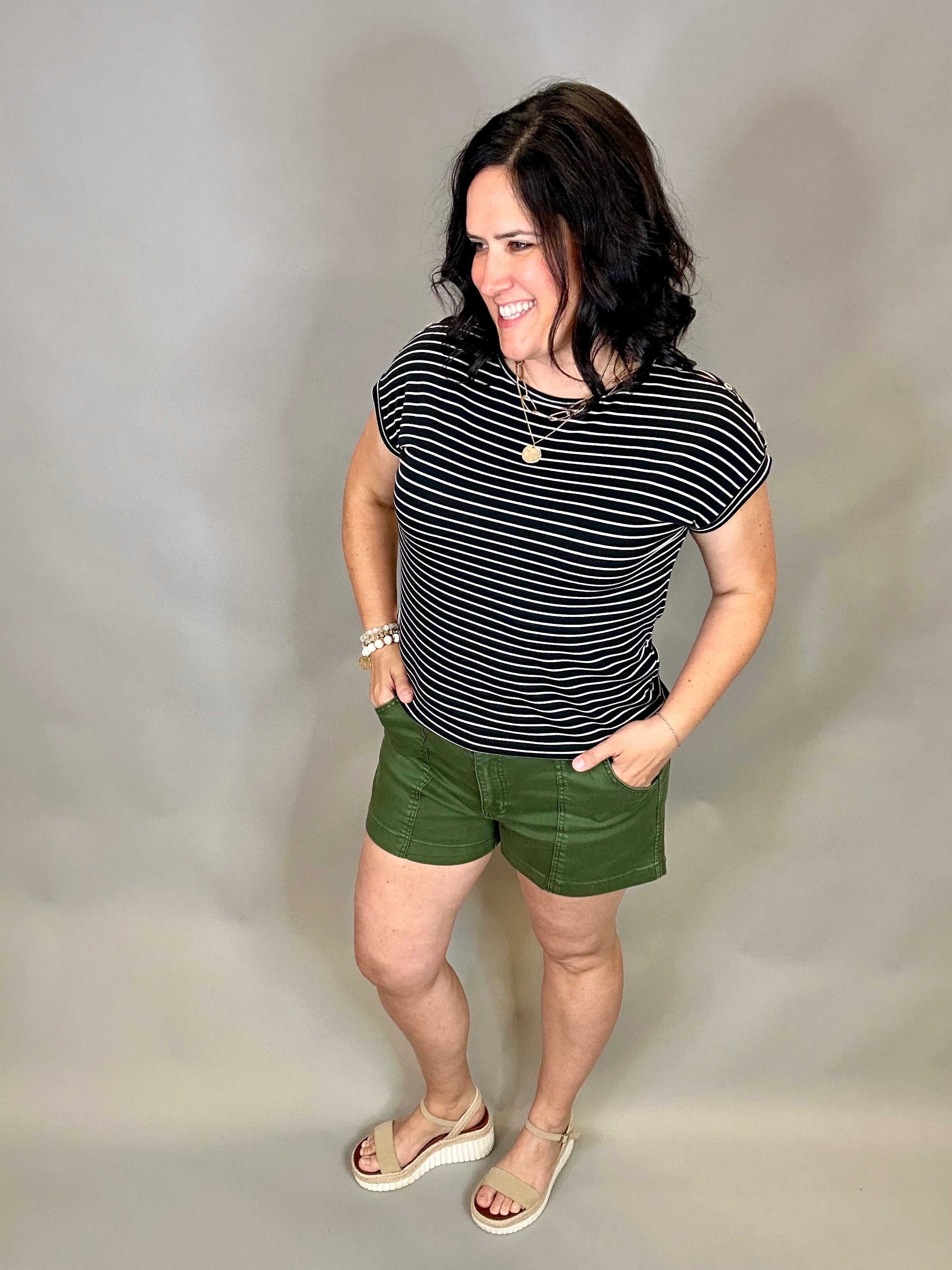 Olive Jane Short Bottoms - Shorts KUT FROM THE KLOTH
