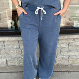 Washed Denim Blue Nova Pants