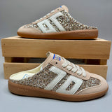 Easter Glitter Gold Sneaker Mule – Back 70
