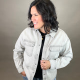 Grey Wash Etta Shirt