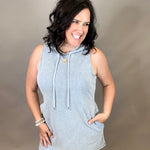 Shirley Hooded Mini Dress Dresses FLAG AND ANTHEM