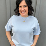 Frost Modal Short Sleeve Top Top - Tee RAE MODE