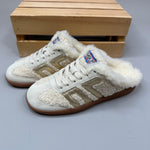EASTER FL - Butter Gold Backless Sneaker Shoes - Sneaker Back 70