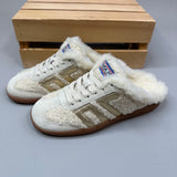 EASTER FL - Butter Gold Backless Sneaker Shoes - Sneaker Back 70